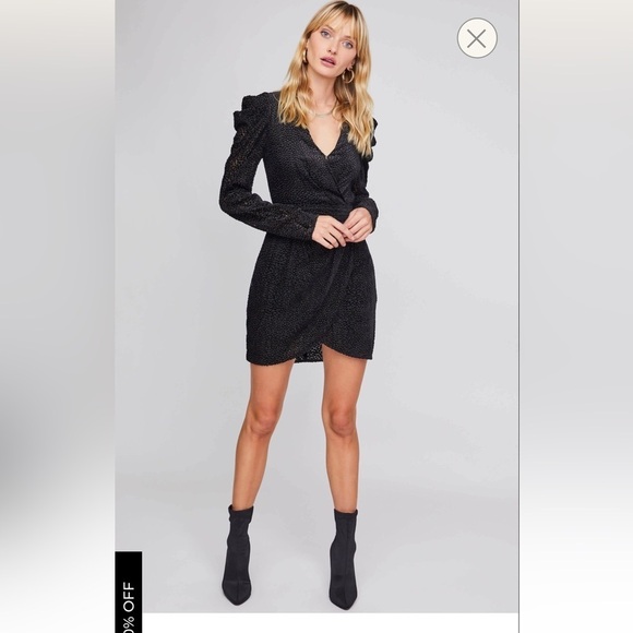 ASTR the Label Stroke of Midnight Beaded Minidress - Picture 3 of 12